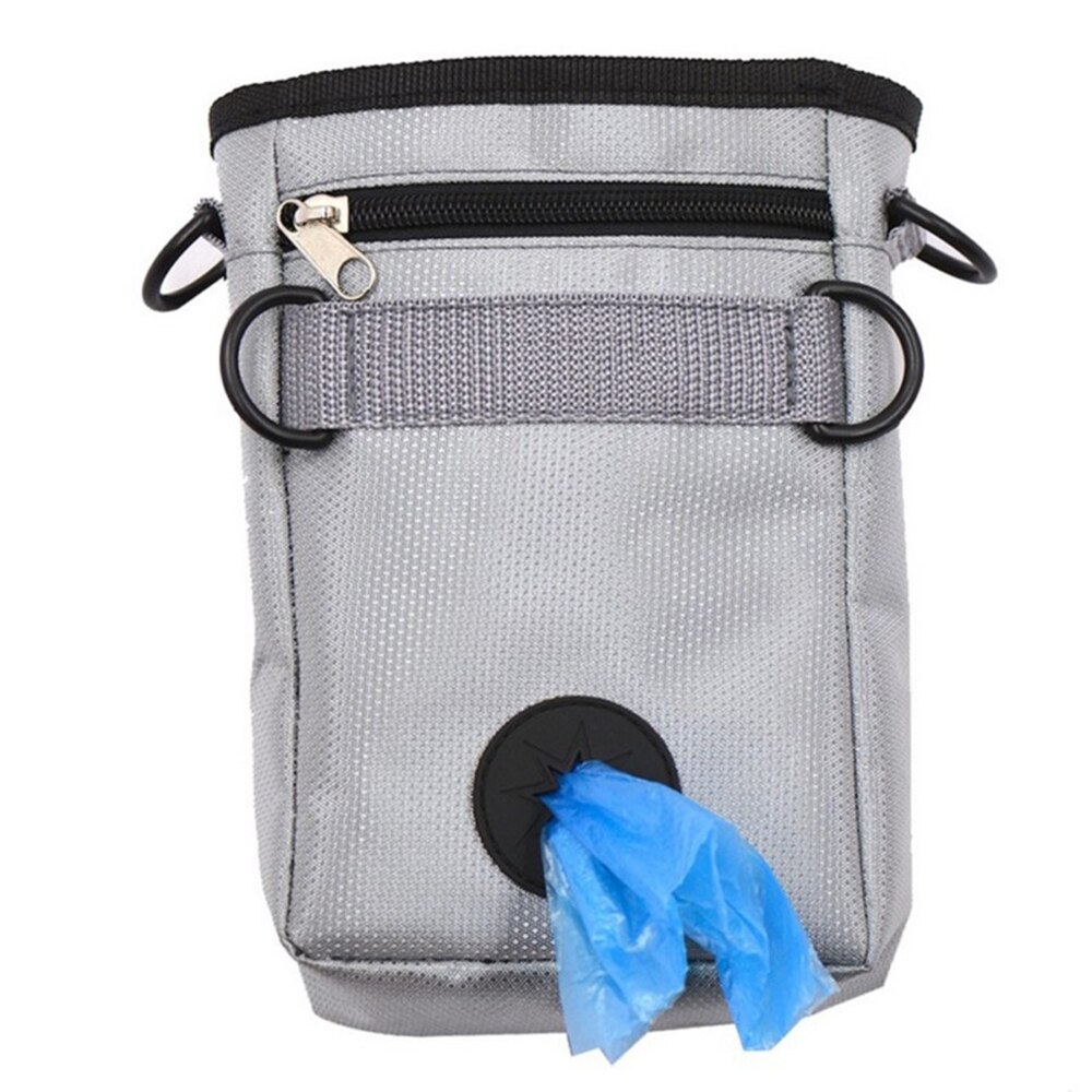 Portable Dog Outdoor Training Treat Bags Pet Dogs Pouch Feed Storage Pouch Puppy Snack Reward Detachable Waist Bag With Belt