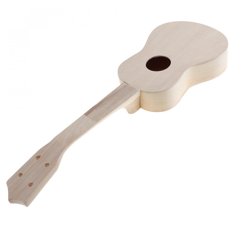 DIY Handmade DIY Ukulele Kit 21Inch Hawaii Guitar Painting Assembly