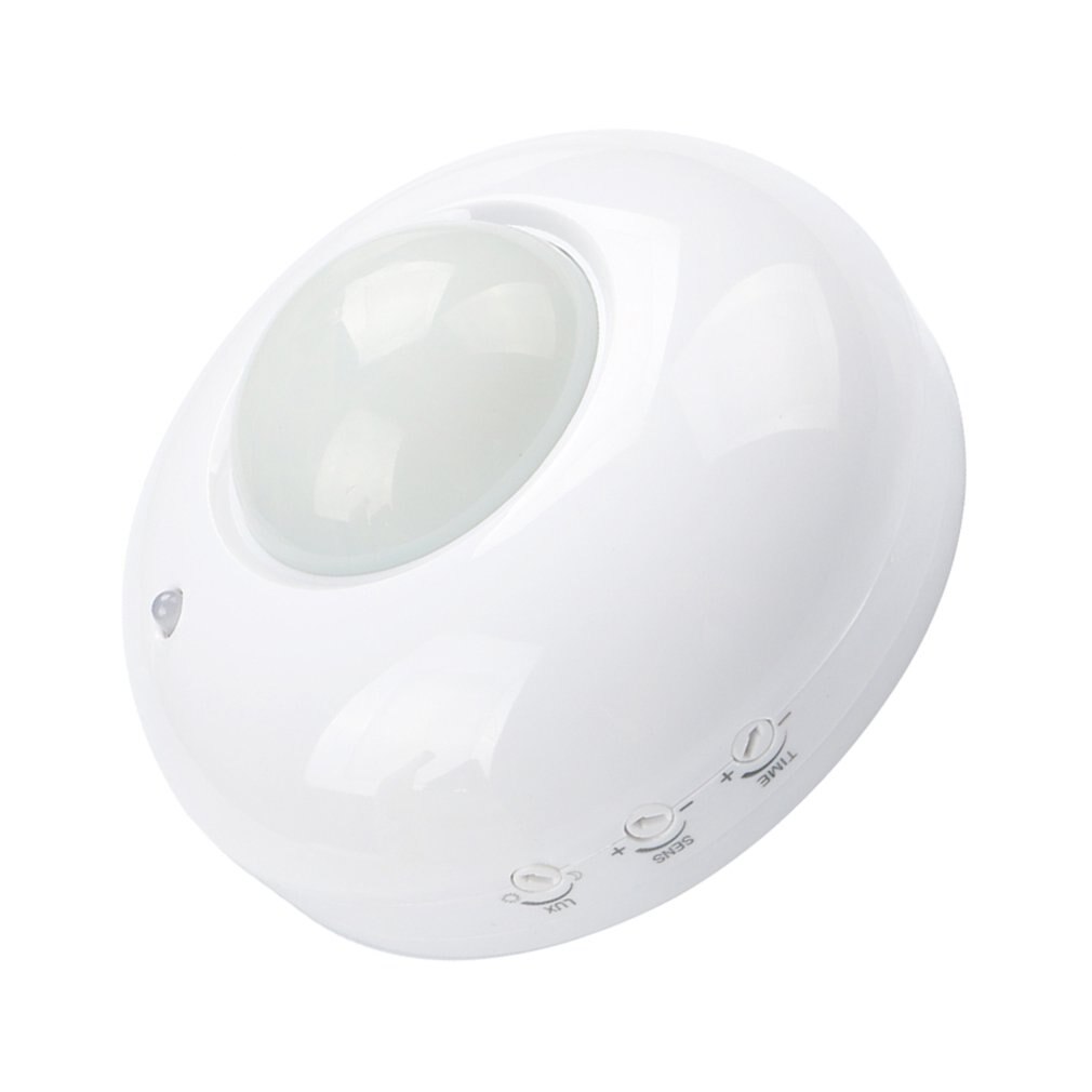 Switch Adjustable Infrared Motion Sensor 110V-240V Body Movement Ceiling Infrared Sensor Bulb Switch