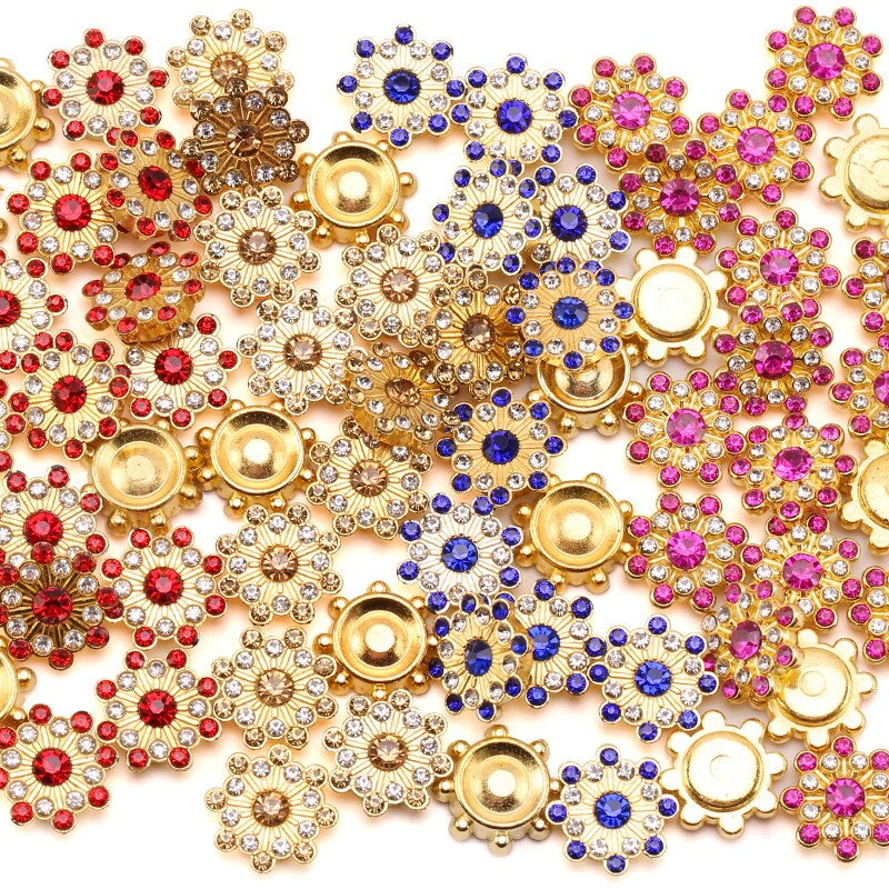 Perles pour vêtements, chaussures, boutons, accessoires de peinture artisanale, Clips pour cheveux, robes, chapeaux et sacs pour enfants,