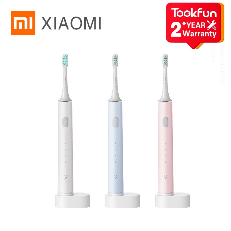 XIAOMI MIJIA T500 Electric Toothbrush Whitening Teeth vibrator Wireless Oral Smart Sonic Brush Ultrasonic Hygiene Cleaner
