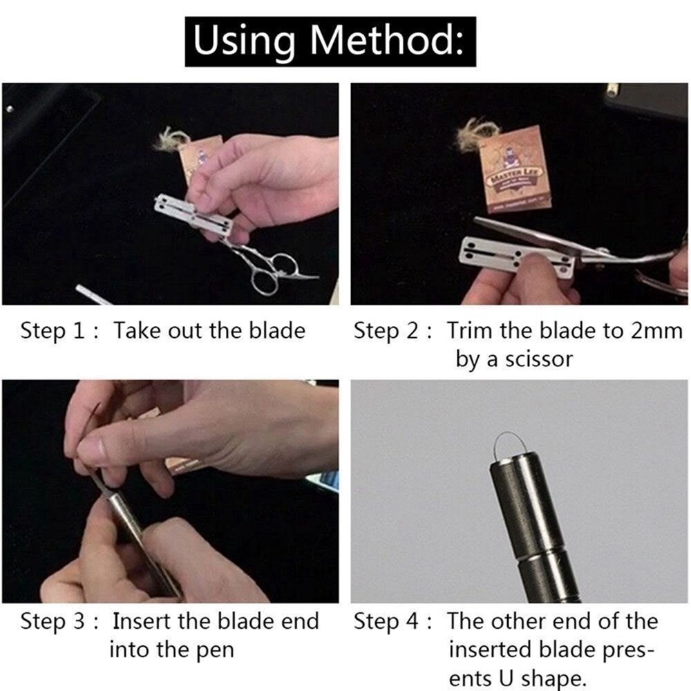 Shaving Razor Knife Pen for Hairstyle Hair Trimmers Eyebrows Shaving Hair Accessories Men&#39;s Shaving Supplies