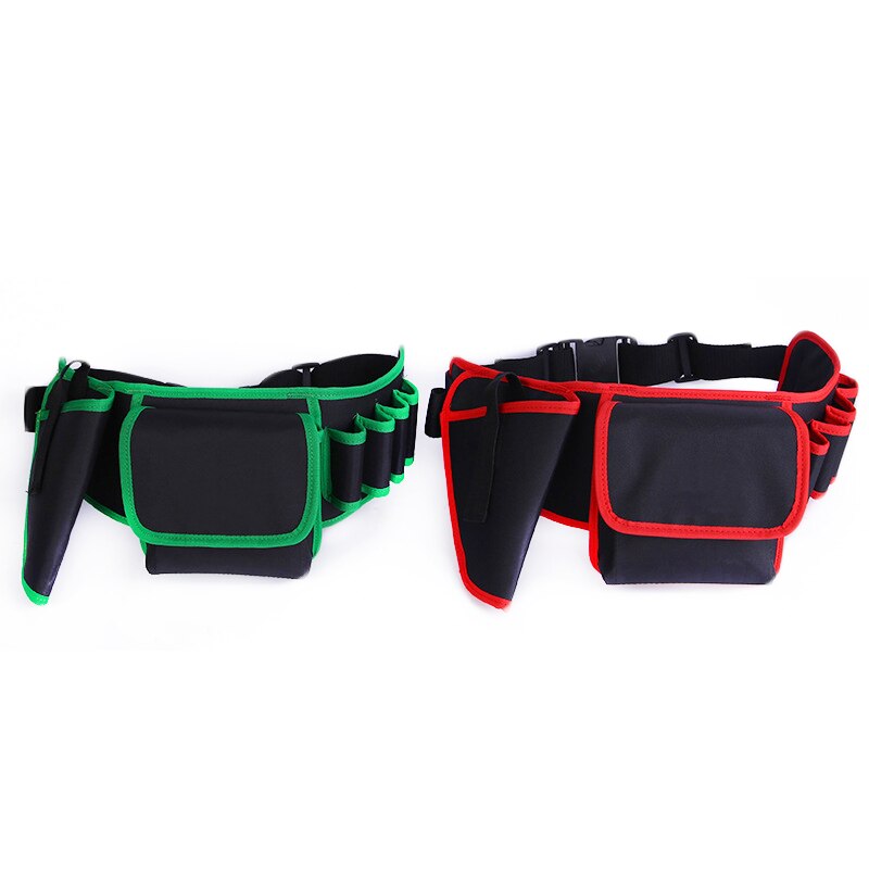 7 in 1 Electric Tool Waist Harness Waist Pouch Bag for Hardware Tools EDF88