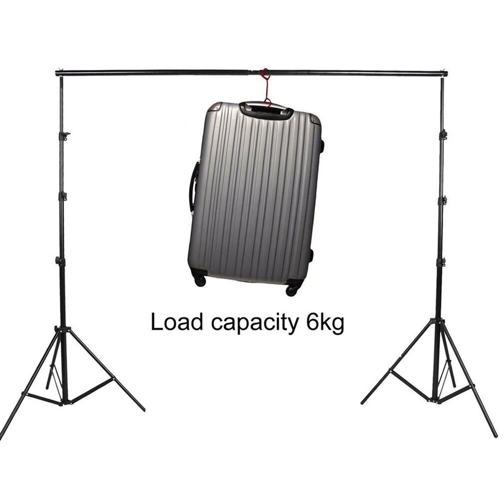 Support de fond 3m/10Ft Kit de support de fond Photo réglable arrière-plans de photographie Portable pour accessoires de Studio Photo