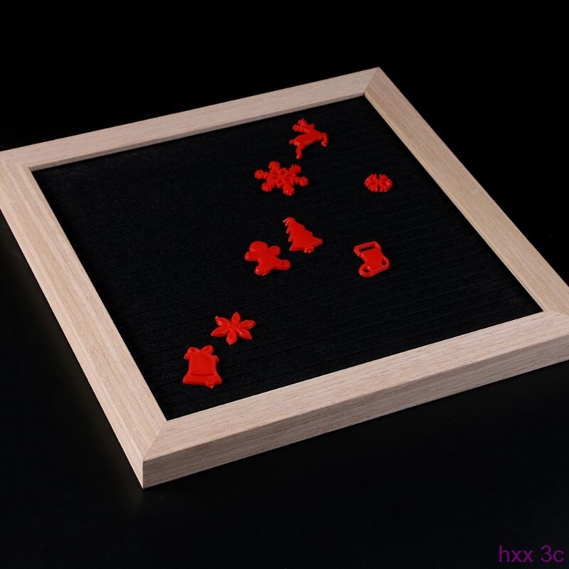 Kerst Voelde Bord Plastic Letters Voor Vilt Letters Board Voor Bord