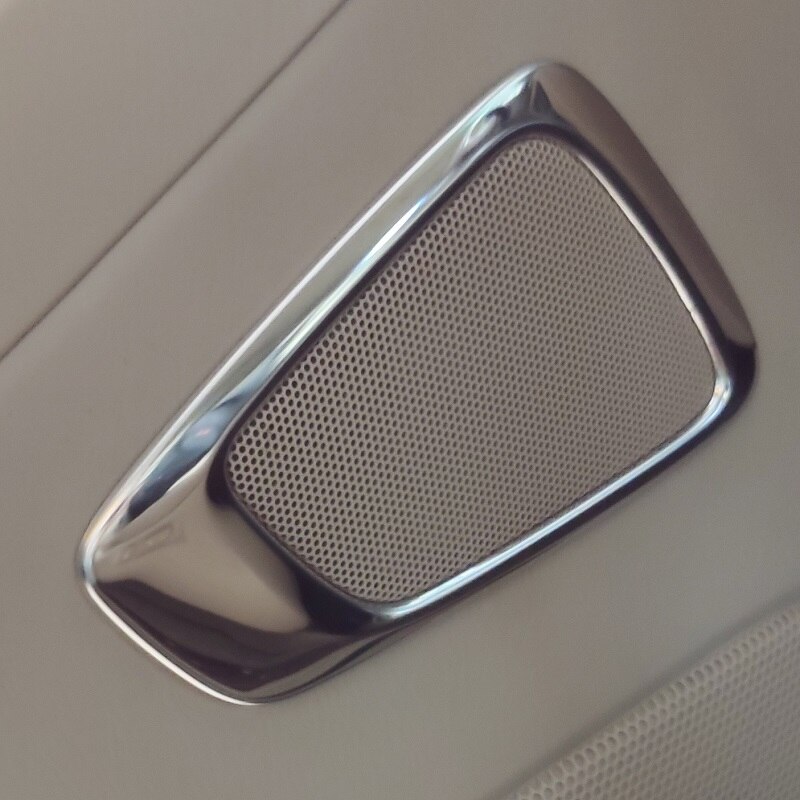 Front door audio sound stereo speaker tweeter decorative cover frame for Toyota Land Cruiser Prado F J120 Lexus GX460