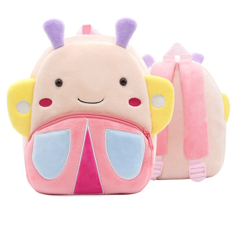 Kinderen Peuter Voorschoolse Rugzak Pluche Dier Cartoon Kids School Satchel Reizen Schooltassen: 3