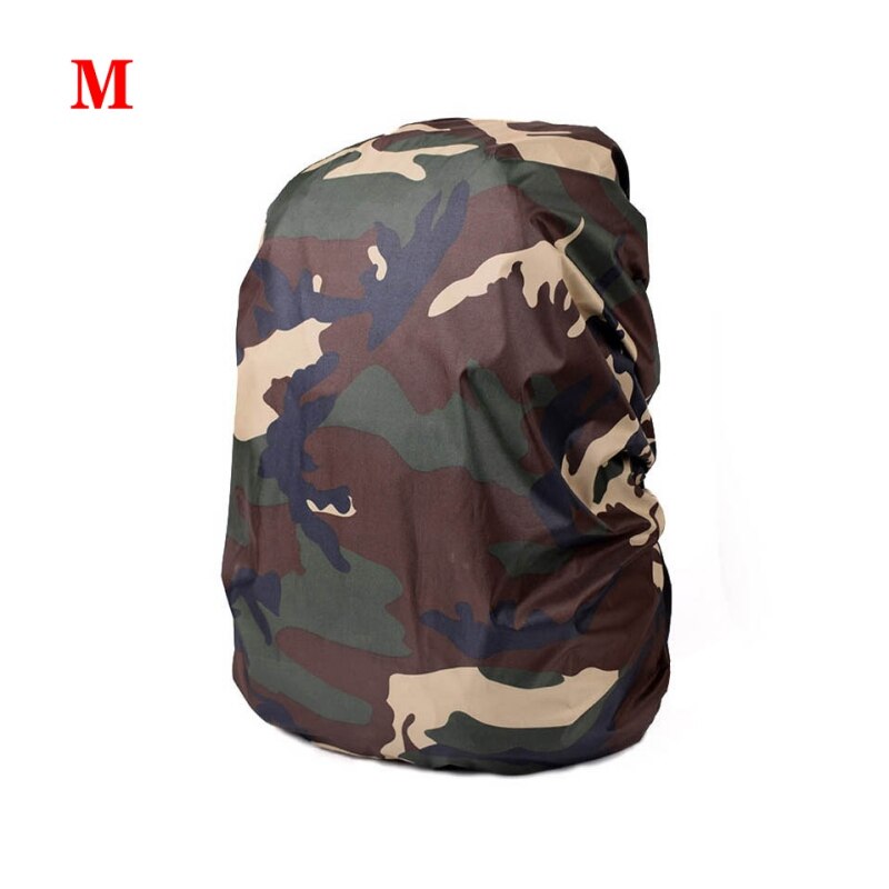 Camouflage Backpack Cover Dust-resistance Rucksack Waterproof Cover For Outdoor Camping Travel Hiking Climbing Bag