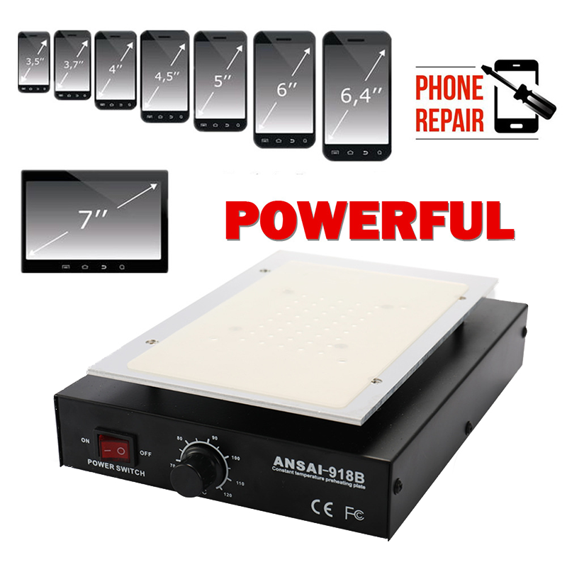 Screen Separator Auto Verwarming Metalen Telefoon Reparatie Machine Glas Removal Verwarming Platform Plaat Lcd-scherm Afscheiders