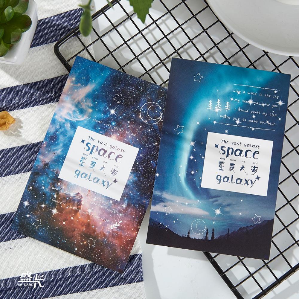 30 Sheets/Set The Vast Galaxy Space Postcard Dream... – Grandado