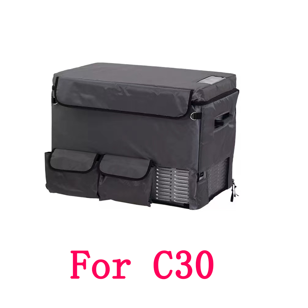 Alpicool Waterproof Car Refrigerator Cover For C25 T50 CF55 TAW55 Seriesr Cooler Protective Jacke Dustproof Fridge Accessories: WHITE