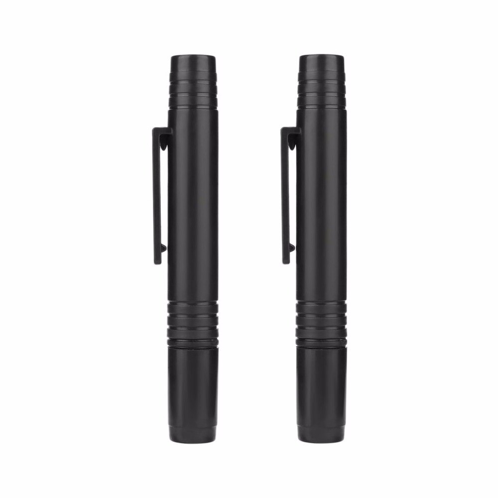 2 pièces Onleny caméra lentille nettoyage stylo poussière nettoyant brosse Kit pour DSLR caméra lentille rétractable nettoyage brosse lentille stylo