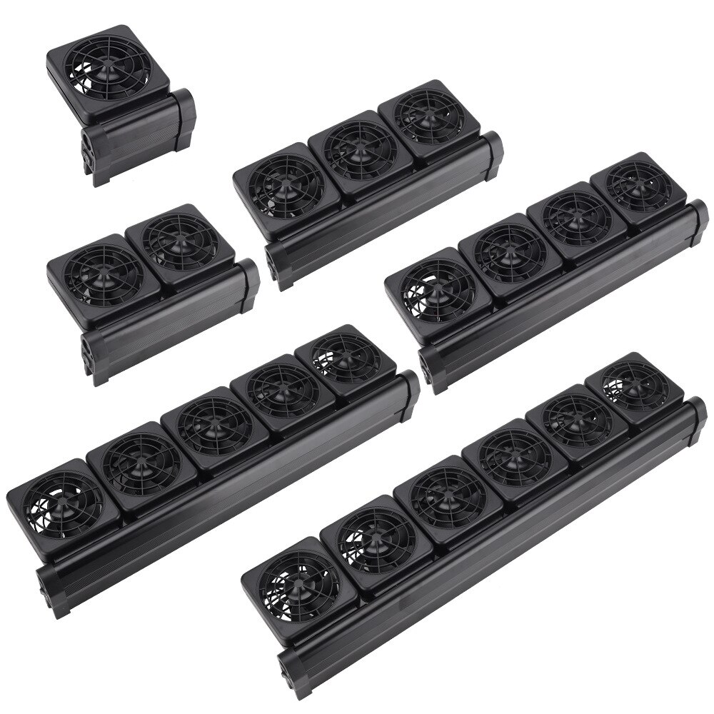 Aquarium External Cooling Fan Adjustable Wind Speed For Fish Tank Constant Temperature Aquaculture Temperature Control Equipment