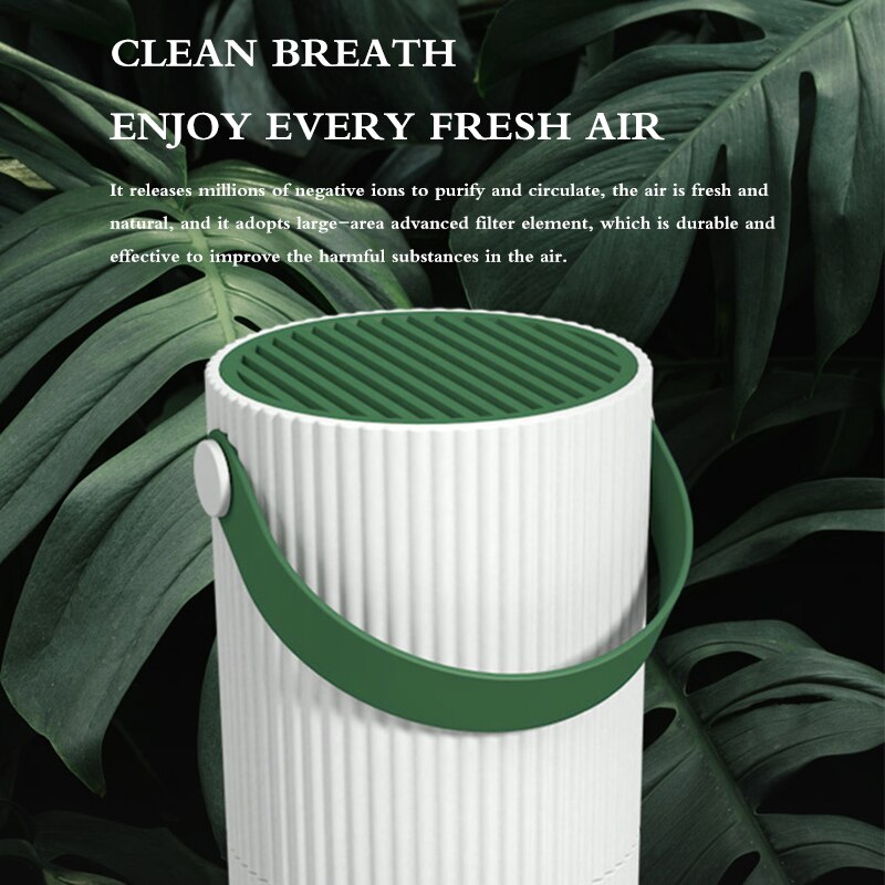 Draagbare Smart Ozon Luchtreiniger Auto Fresh Air Cleaner Usb Luchtreiniger Kantoor Reizen Auto Luchtreiniger Voor Auto Thuis