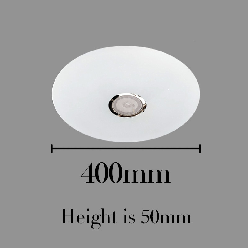 LED plafond Verlichting RGB Dimbare 36W APP afstandsbediening Bluetooth Muziek licht slaapkamer lampen Smart plafondlamp AC86V-265V