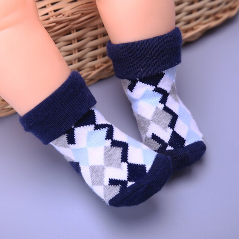 Gooulfi unisex Baby Socken Neugeborenen 3 Paare viel Karikatur Blumen- freundlicher Socken Pack Sommer Gestrickte Baumwolle Baby Jungen Socken 6-12 monate