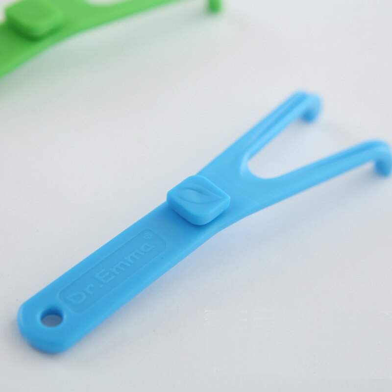 8 Pcs Y-shape Floss Holder Floss Interdental Cleaner Tooth Tool Aid Pick Teeth SMR88