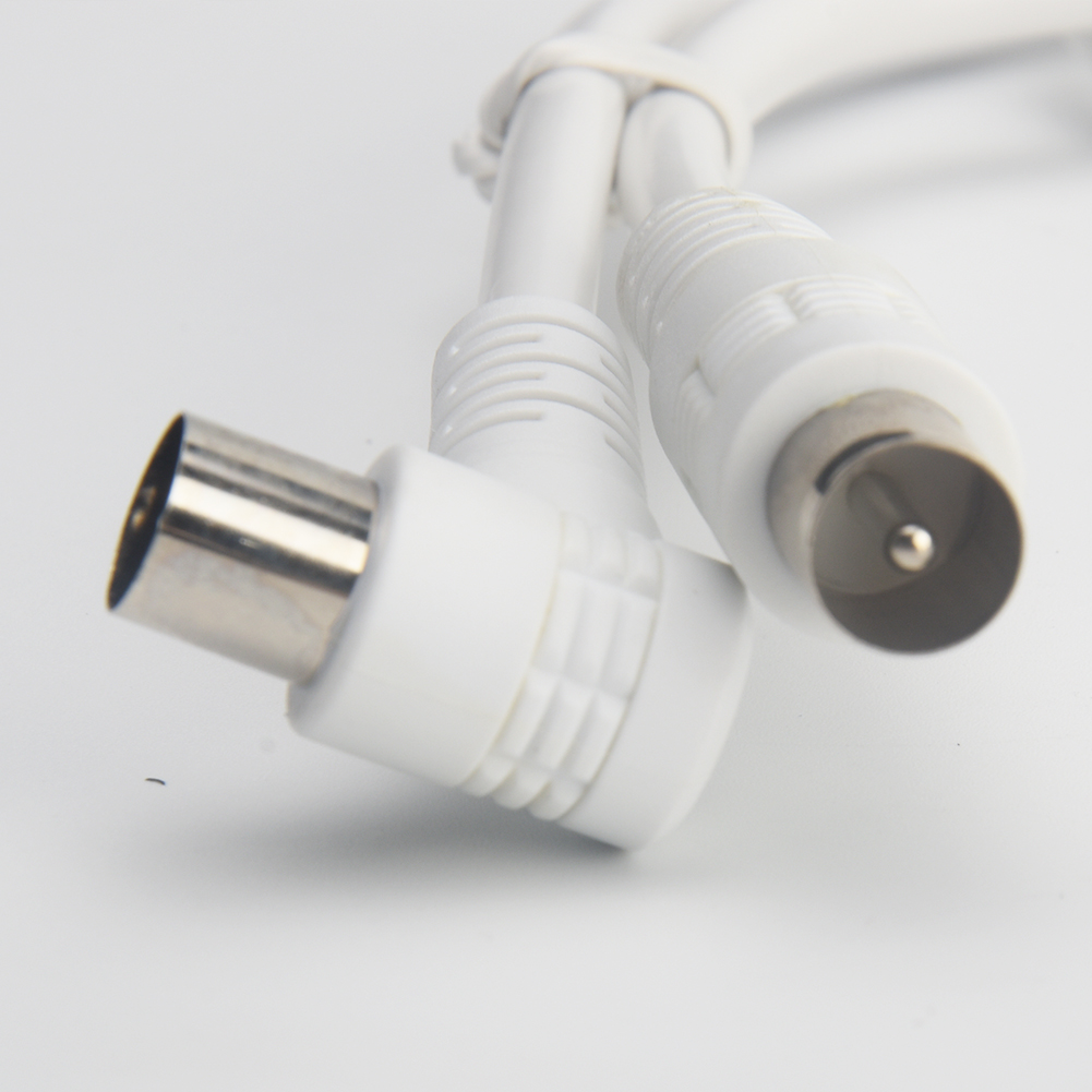 1.5m/59.06inch For High-definition Television Signal Transmission Flexible HD TV / M-TV / STB Video Cable Male To Male TV Line