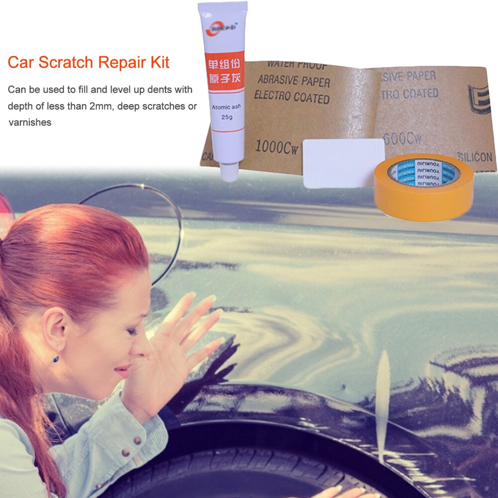 5G Car Scratch Repair Kit Car Body Putty Scratch Filler Painting Pen Assistant Smooth Repair Tool Auto Care