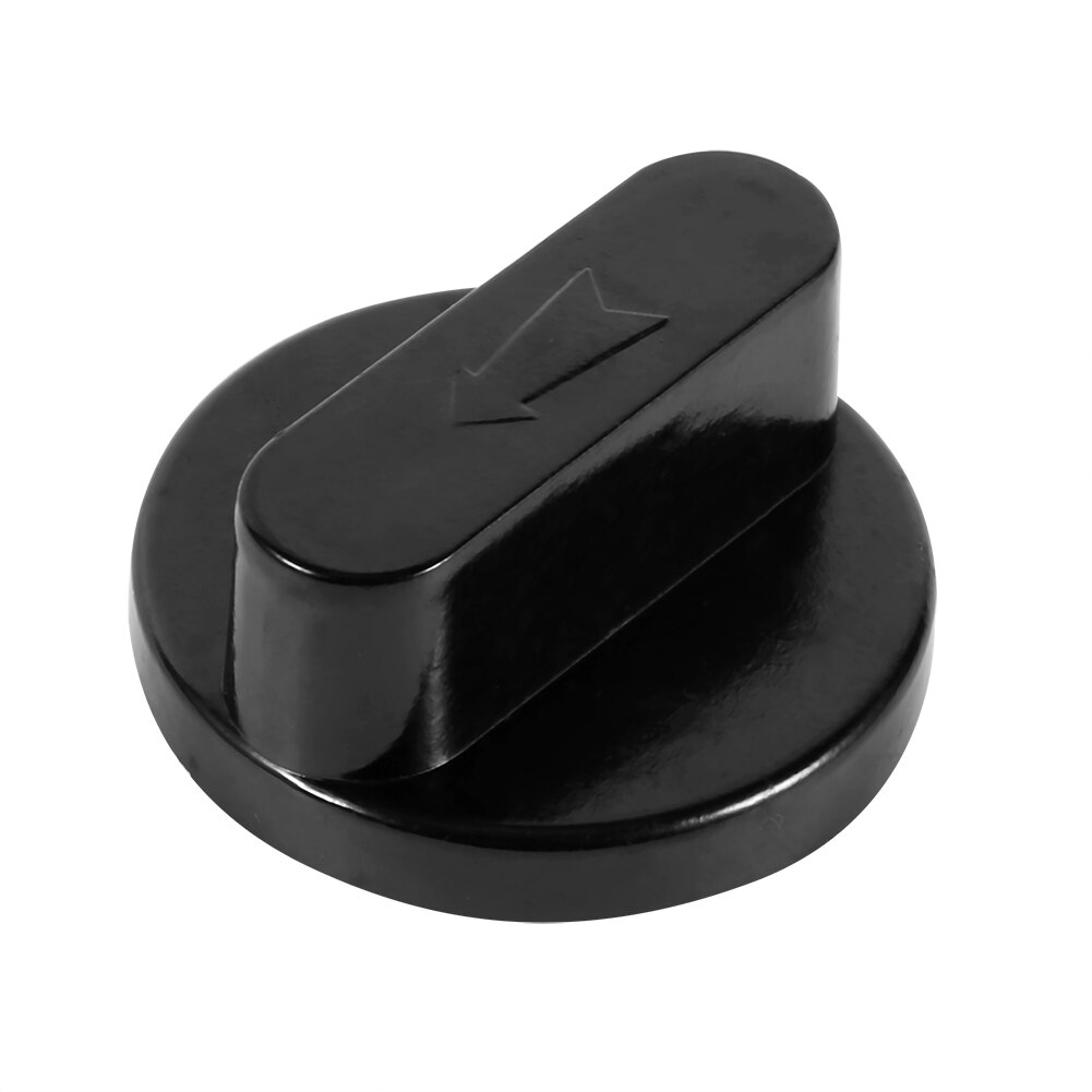 5Pcs Black Universal Cooker Oven Gas Stove Grill Control Knobs Switch Home Kitchen Use