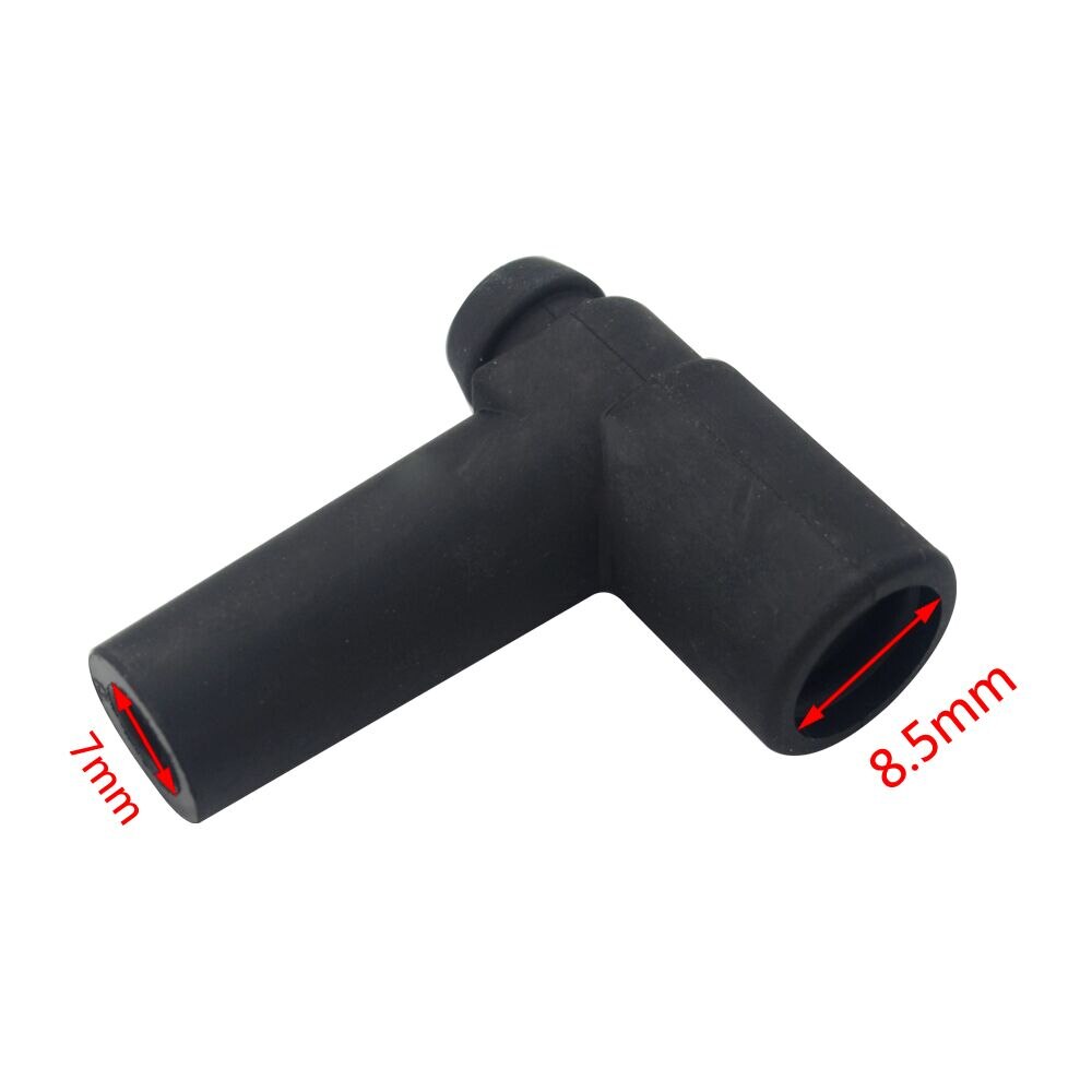 - HEI Style Distributor End Spark Plug Wire Rubber Boots & Stainless Steel Ends Set of 9 VR-SSC02