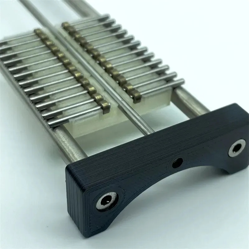 1/160 N Scale Train 50cm Track Model Accessories Train Treadmill Track Bearing Test Stand With 6 Rollers / Single Roller Module