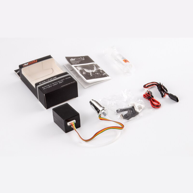 Killerbody Smoky Exhaust Pipe WLED Unit Set fit for 1:10 rc car