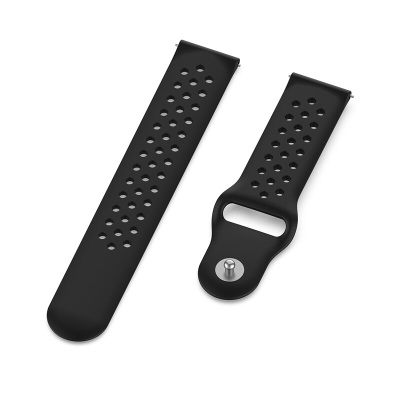 Correa de reloj transpirable para Huawei Honor ES correa de muñeca de silicona suave correa de repuesto accesorios de reloj correa de 20MM
