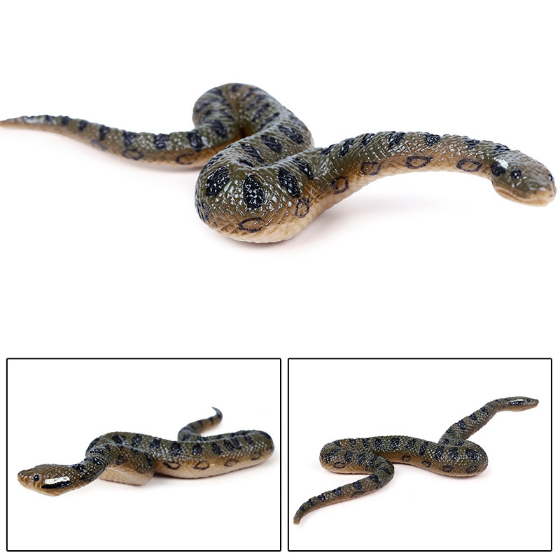 -Simulatie Anaconda Amfibie Slang Model Speelgoed Kind Wild Dier Slang Speelgoed