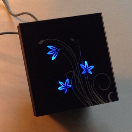 Light Switch Touch Wall Switch 1Gang/2Gang/3Gang 2Way Touching Light Switch White/Black Crystal Glass Switch Russia Popular: Black 3Gang