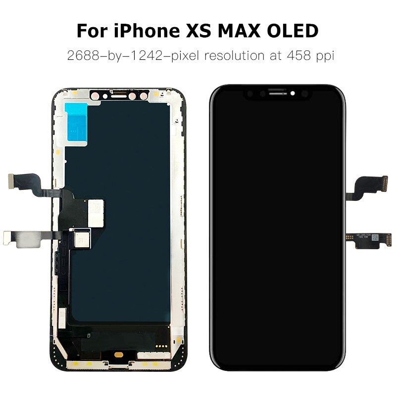Pantalla LCD de repuesto OLED para iPhone X, XS Max, pantalla táctil 3D ensamblada, para XR