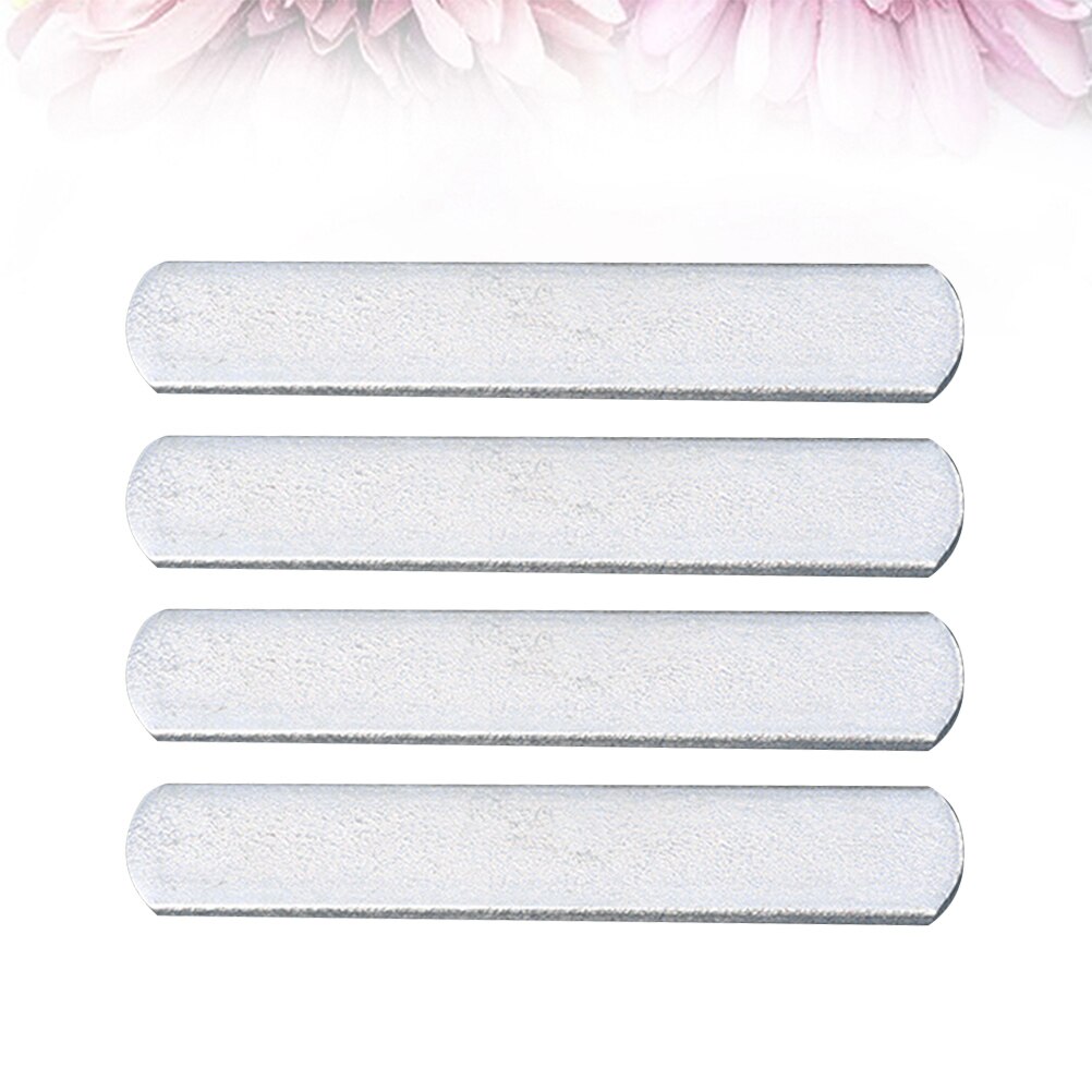 4 Pcs Stainless Steel Plates Electroplating Steel Plates for Fitness Weighted Training Exercise