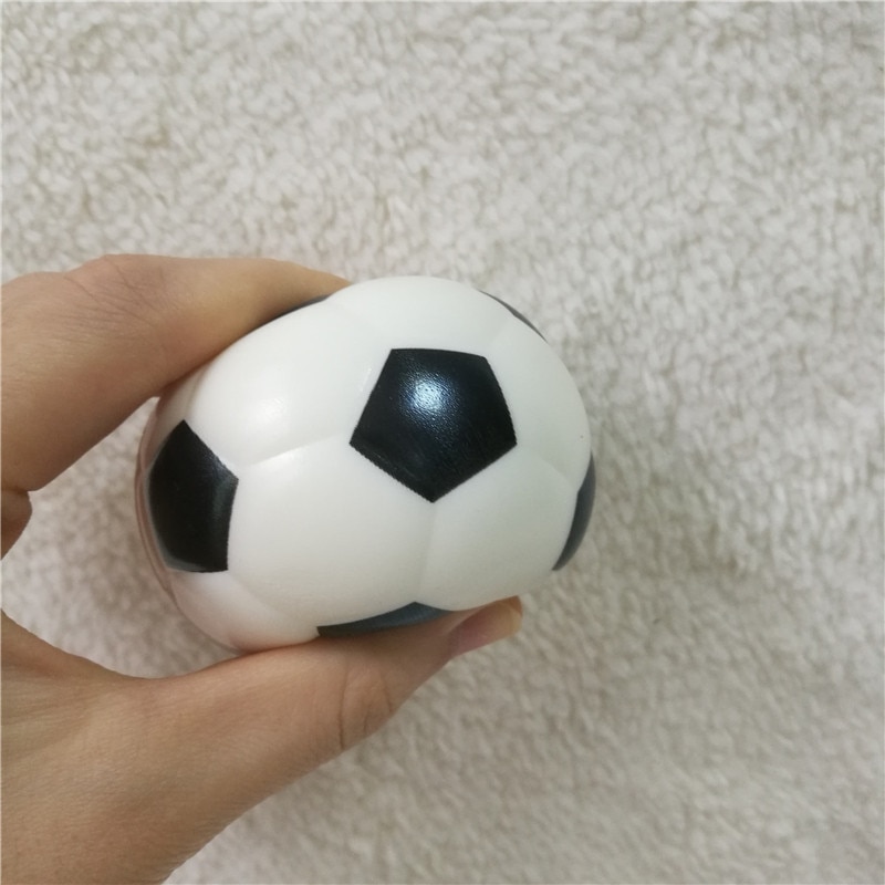 Speelgoed Anti Stress Squishy Voetbal Relief Soft Foam Rubber Squeeze Speelgoed Antistress Voetbal Bal Kinderen 12 Stuks 6.3 Cm