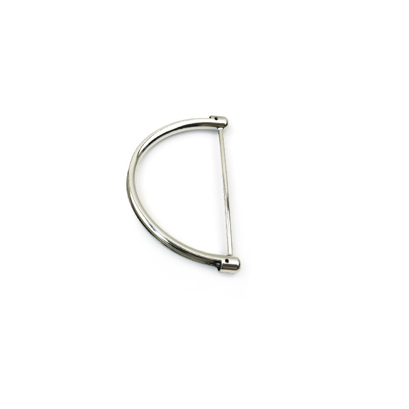 1Pcs Metal Bag Handle for Women Handbag Replacement Tote Handles D Shape Shoulder Bag Accessories