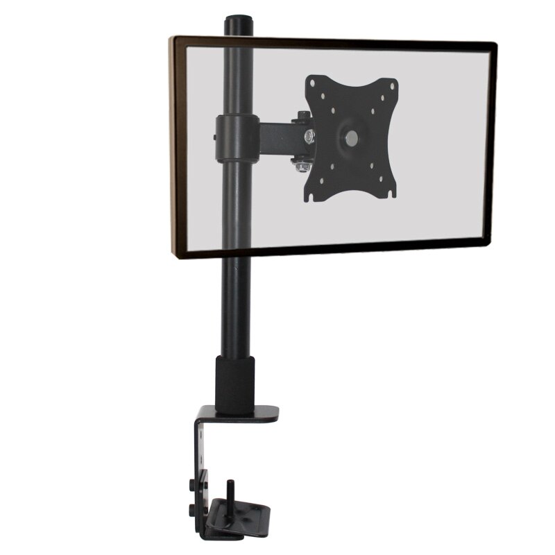 14-27 inch Screen Monitor Holder 360 Rotate Monitor Stand Tilt Swivel Desktop Monitor Mount Articulated Arm 0-6.5kg XJ07/XJ800