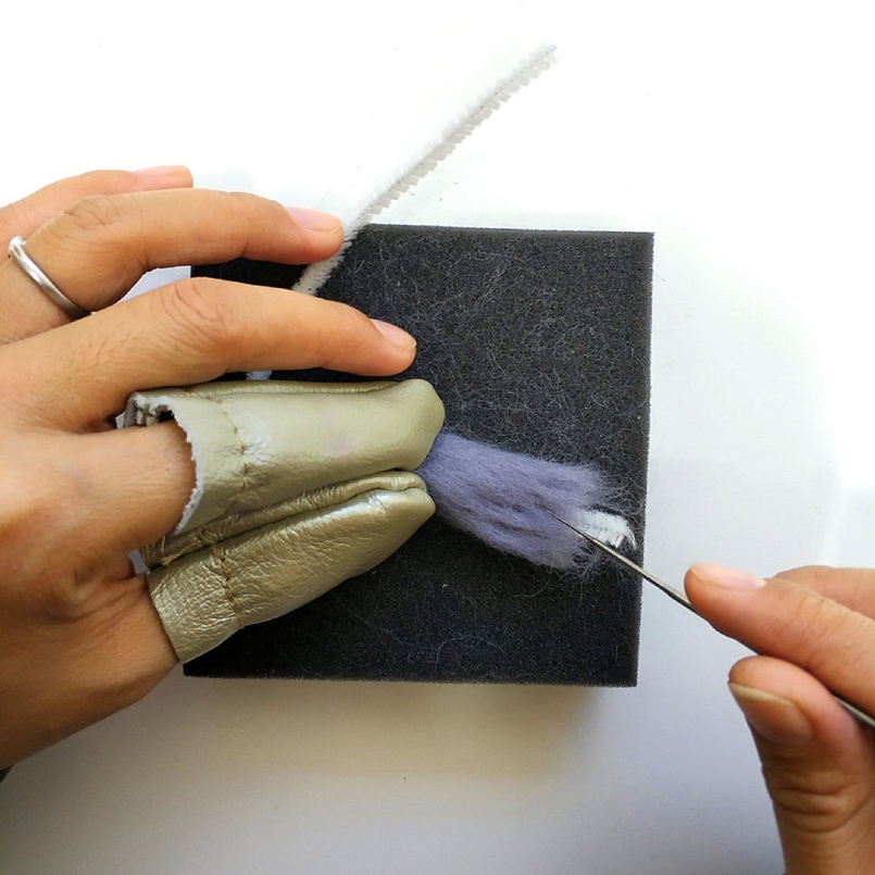 20 Pcs Felting Needles, Needle Felting Starter Kit, DIY Felting Kit, Beginners Needle Felting Kit, Needle Felting Tools (No. M)