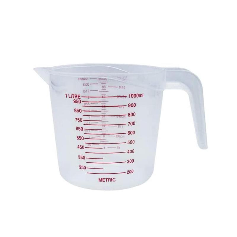 1pc 250/500/1000ML Plastic Measuring Cup Jug Kitchen Tool Supplies cup for Baking Beaker Liquid Measure Cup Container