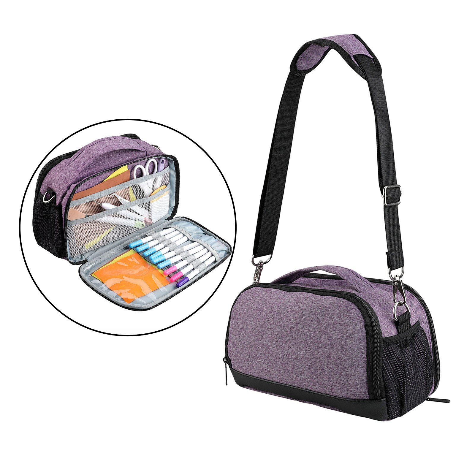 Carrying Case Device HTV Vinyl Storage Die-Cut Machine Bag for Cricut Maker