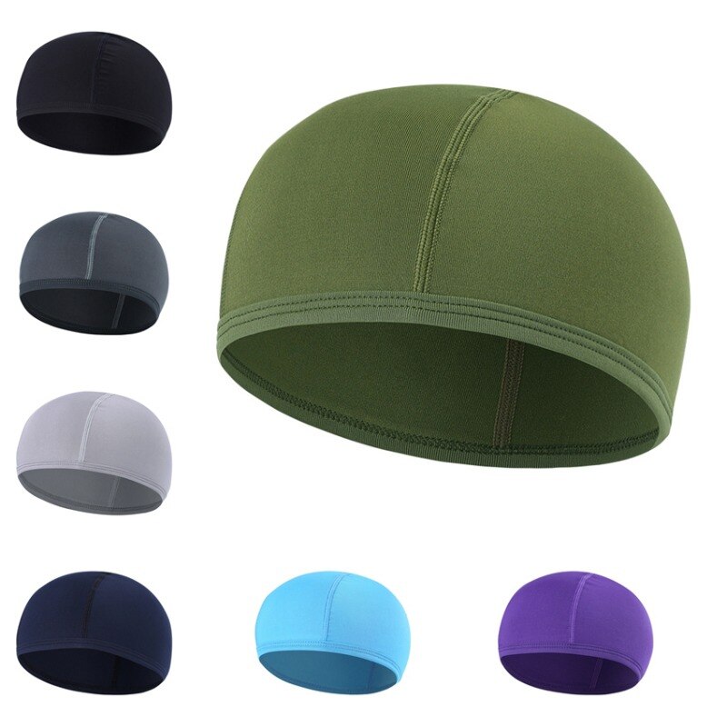 Fiets Anti-Zweet Hoofddeksels Fietsen Hoeden Skull Cap Sjaal Fiets Helm Liner Balaclava Hoofddeksels Voor Mannen Vrouwen TX005