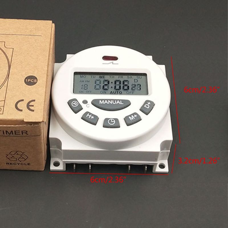 Digital Time Switch Timer LCD Screen Automatic Electronic Irrigation Controllers Garden Water Intelligence Watering System