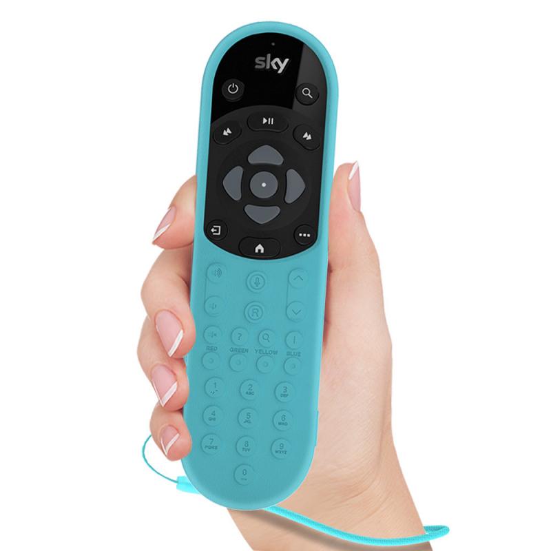 Skin-Friendly Case Dust-Proof Protective Case TV Remote Control For Sky Q With Voice Function Remote Control Silicone Soft Cover