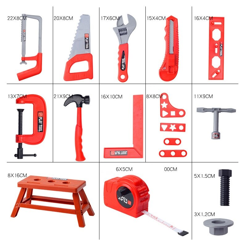 Coffret d&#39;outils de réparation pour enfants, maison de jeu, jouet, perceuse électrique, scie à écrou, outil de Simulation, Puzzle pour garçon