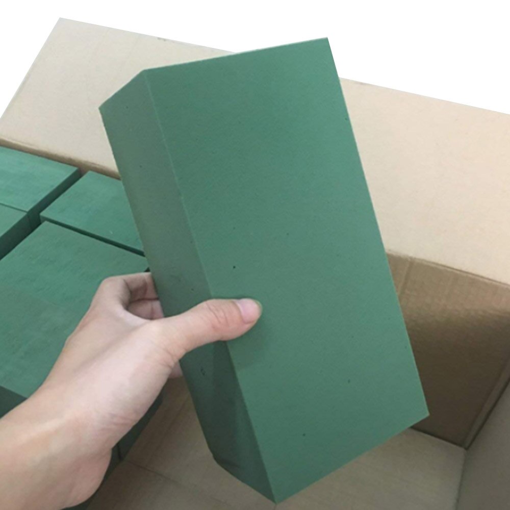 Floral Foam Bricks Wedding Flower Holder Artificial Flower Can't Absorb Flower mud Handle Bridal Floral Foam Home Decoration