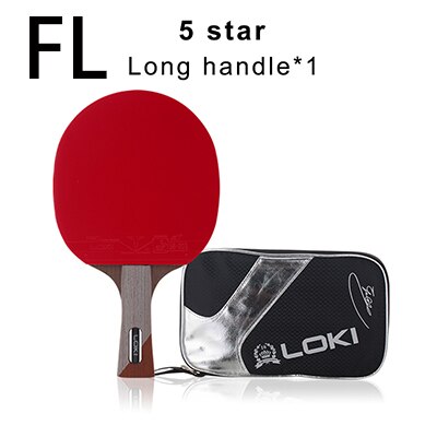 Loki wrb bordtennisracket med 5/6/7 stjärnor pingis: 5 stjärna 1pc fl