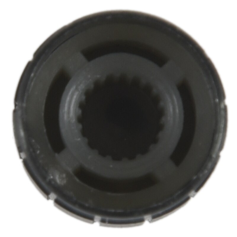 Css 2 Pcs Antislip Geribbeld Handvat Potentiometer Knoppen Caps 6Mm Dia Hole Black