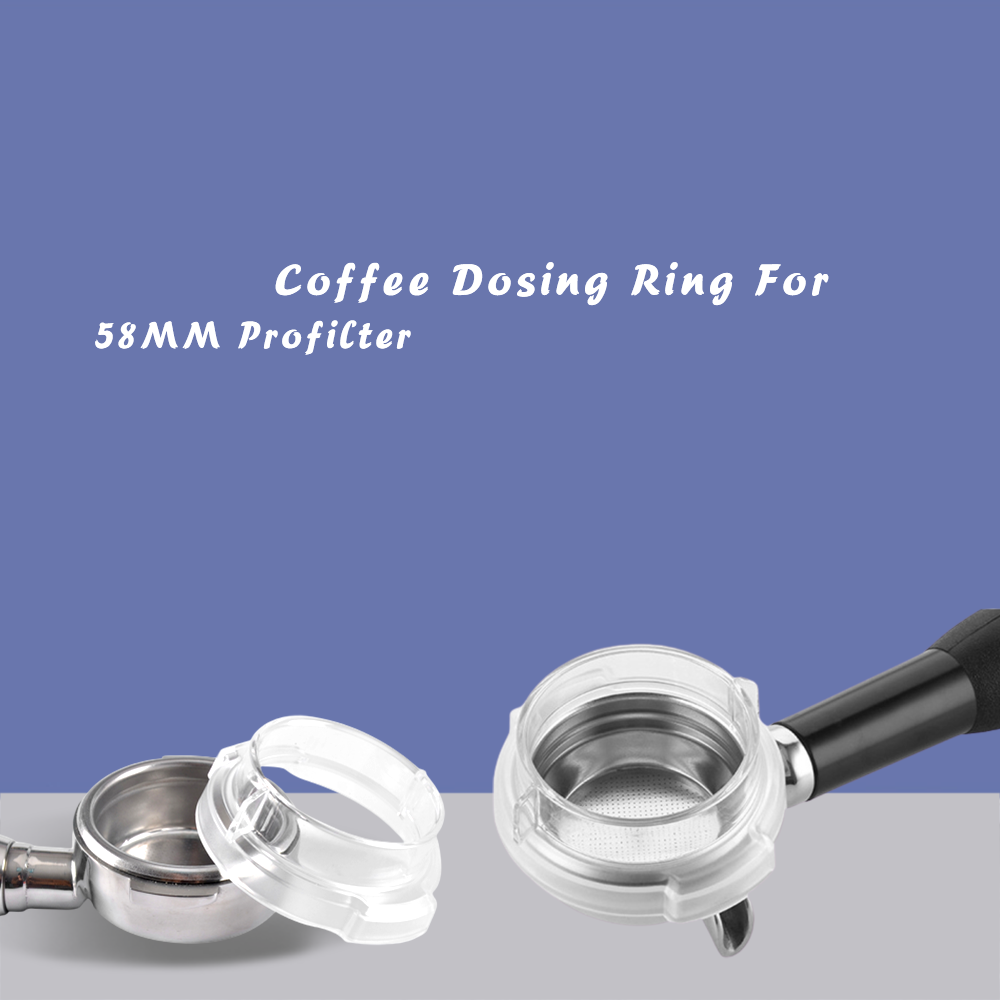 Espresso Koffiemolen Doseren Trechter Catcha Catcher W/58Mm Filterhouder Cafe Gebruik Barista Tool