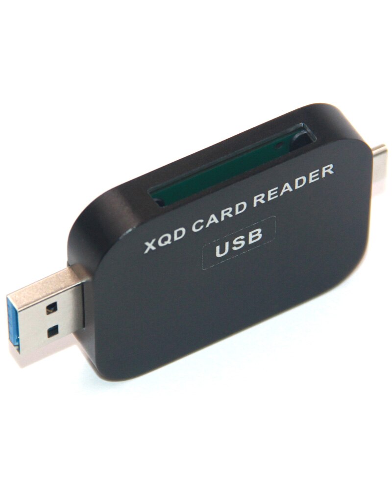 XQD-lector de tarjetas USB 3,1 tipo C y USB 3,0, 2 en 1, lector de tarjetas SD de alta velocidad para cámara SONY, NIKON, LUMIX, Windows, MAC OS