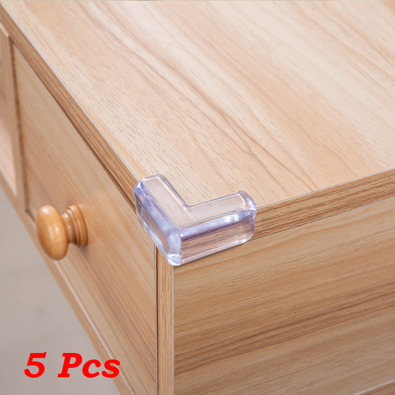10pc Baby Safety Silicone Protector Table Corner Edge Protection Cover Children Anticollision Edge Guards Kids Corner Protection: Right Angle