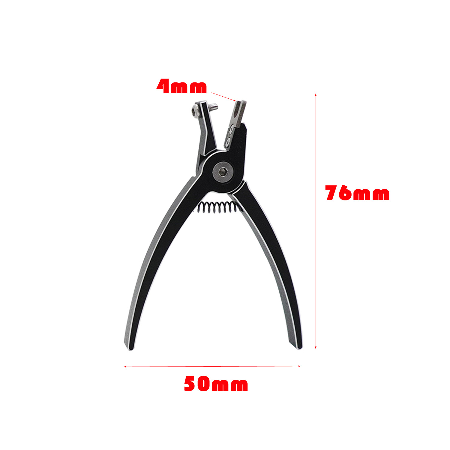 Outils pince à maillons à bille pince à Long nez tête Oblique cisaillement réparation Kit d'outils de démontage pour Traxxas RC hélicoptère avion voiture: Bourgogne