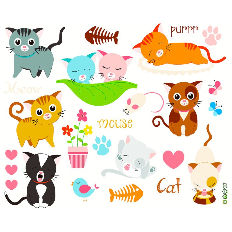 Éléphant lune étoiles doux rêve Stickers muraux pour enfants chambre décor à la maison fille chambre autocollants décoratifs bébé chambre décalcomanie autocollants: D980